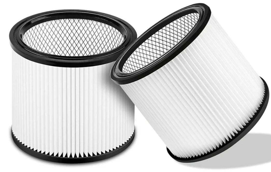 90304 Replacement Filter Compatible with Shop-Vac Shop Vac 90304, 90350, 90333,90585,fits most 5 Gallon and above Wet/Dry Vacuum Cleaners (2 Pack)