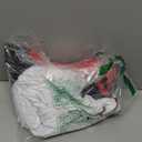 SOMSOC 8 Pieces Snowman Costume Kit Winter Frosty Costume for Men Sweatshirt Top Hat Carrot Nose Scarf Gloves for Christmas (X-Large)