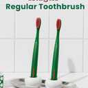 Euthymol Original Toothbrush (Regular, 3 Count) - Standard-Sized, Curved Soft Bristles for Sensitive Teeth, Gums. Effective, Gentle Cleaning for Entire Family.