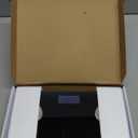 NUTRI FIT Scale for Body Weight Digital Bathroom Smart Scale with Bluetooth for BMI, Body Fat, Muscle Mass, 20 Body Composition Analyzer Health Monitor Sync Apps 330lbs, Batteries Included (Inky Black)