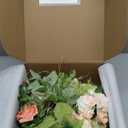 Ling's moment Pink Bride Bouquet - 15 Inch Wedding Blush Garden Artificial Flowers for Bride