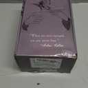 Memorial Lantern with Card - Sympathy Gift for Loss of Mom/Dad/Loved One, Bereavement Keepsake with Flickering Flame, Memory Lamp for Funeral Remembrance or Celebration (Black)