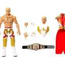 Mattel WWE Ultimate Edition Action Figure & Accessories Set, Cody Rhodes 6-inch Collectible with Swappable Heads & Hands, 30 Articulation Points