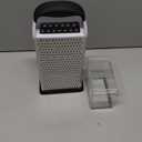 OXO Good Grips Square Grater with Etched Stainless Steel Collection Container - For Vegetables and More Metallic