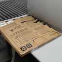 Baby Gate No Drilling, 29"-40" Auto Close Dog Gate Indoor for Doorways & Stairs, Pressure Mounted Adjustable Pet Gate, Easy Walk Through Child Gate for Children & Pets Stroller Friendly, White (29-40"Wide, 28"Tall)