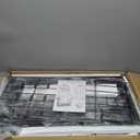 Coffee Bar Cabinet with Storage, Coffee Cart with Wheels, Coffee Station with Coffee Bar Sign and Mug Hook, Corner Coffee Bar Table with Drawer, Bakers Rack for Kitchen Dining Room Living Room Nook