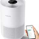 Xiaomi Mi Air Purifier 4 Compact, True HEPA H13 3-Stage Filter System Removes 99.97% of Pollutants as small as 0.3 microns, Smart Home Integration, Whisper Quiet, Just 0.9KW/day, OLED Touch Display (ivory)