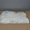 JOLLYVOGUE Cream Queen Comforter Set,3pcs Seersucker Comforters Queen Size