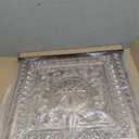 Art3d Drop Ceiling Tiles, Glue up Ceiling Tiles, 2'x2' Plastic Sheet in Antique Gold (12-Pack, 48 Sq.ft), 24"x24"