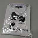 Gino Giovanni Boys Formal Tuxedo Shirt with Bow Tie (16, White)