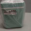 CUTIEWORLD Skincare Fridge with Dimmable LED Light Mirror, 4L Mini Fridge For Desktop, Travel or Cool & Heat, Makeup Fridge for Cosmetics, Skin Care and Food, Green