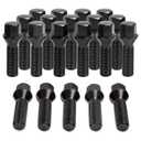 SUCOSO 20pcs M14x1.25 Extended Lug Bolts for 328i I3 335i I8 M2 M3 M4 M5 F80 F10 X2 X4 X6 Mini,40mm Shank Length Tuner Conical Seat Aftermarket Wheel Lug Bolts for BMW Series(NOT OEM)