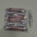 Aluminum Adjustable Piggyback Shock Absorber Oil Damper for Axial SCX10 Capra Wraith TRX4 TRX6 D90 Tamiya CC01 HSP HPI 1/10 RC Crawler Upgrade Parts (titanium, 90mm)