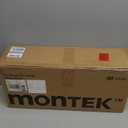 monTEK Automatic Lift Bike Rack  Fits 24-29" Tires, Heavy-Duty Vertical Wall Rack for Bicycles (Up to 71 lbs) - Effortless Lifting, Easy Install - Space-Saving Storage for Garage, Shed, BO (Black+Orange)