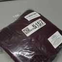 GLAMBURG 100% Cotton Ultra Soft 6 Pack Towel Set, Contains 2 Bath Towels 28x55 Inches, 2 Hand Towels 16x24 Inches & 2 Wash Cloths 12x12 Inches, Compact Absorbent Lightweight & Quick Dry - Burgundy