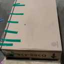 Signature Design by Ashley Caitbrook Rustic 7-Piece Dining Set  Rectangular Table with 6 X-Back Upholstered Chairs, Gray