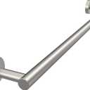 RARXTR 18 Inches Brushed Grey Towel Bar for Bathroom Kitchen Hand Towel Holder Dish Cloths Hanger SUS304 Stainless Steel RUSTPROOF Wall Mount (Brushed Grey 18-inch Center to Center)