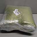 MeMoreCool Square Floor Pillow Seating for Adults Kids, Large Meditation Cushion Floor Pillow with Thick Foam & Soft Tufted Cover, Washable Big Pillow Seat Floor Cushion for Sitting Yoga 24" Green