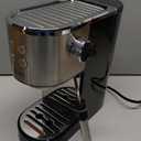 KRUPS Stainless Steel Espresso Machine: 15-Bar Pump Pressure, Milk Frother for Cappuccino and Latte, Fast Pre-Heat, 2-Cup Capacity, Cup Warmer, Easy Cleaning, 1350W, Silver