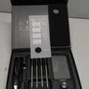 Wireless Meat Thermometer with 4 Probes, INKBIRD WiFi Meat Thermometer Digital Wireless for Rotisserie Grill Oven,Unlimited Range Dishwasher Waterproof Bluetooth Thermometer for iOS & Android (Black)