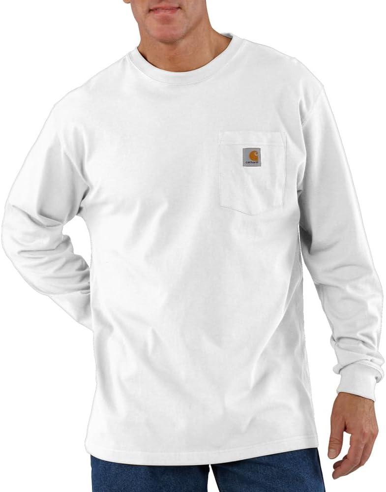Carhartt Men's Workwear Pocket Long Sleeve T-shirt (XX-Large Tall)