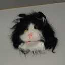 Novelty Cat Mask Latex Cute Kitten Animal Plush Deluxe Full Head Helmet Fancy Halloween Cosplay Party Costume Props