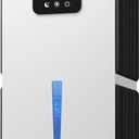 ToLife Dehumidifiers for Home 95 OZ Water Tank with Auto-Off 1000 sq.ft Sleep Mode Portable Dehumidifier for Basement Bathroom Home RV Closet Room 7 Colors LED Light, White