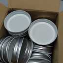 50Pcs 2.75inch Mason Jar Lids Regular Mouth,Lids Leak Proof Secure Mason Storage Solid Caps, 100% Fit & Airtight for Regular Mouth Mason Jars Yogurt Iidss,Canning lidss