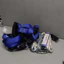 Safety Harness Fall Protection Kit - Full Body Roofing harnesses with Shock Absorbing Lanyard Upgrade Paded