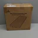 Self Inflating Sleeping Pad with Foot Pump, 2 Inch Thick Memory Foam Camping Pad, Quick Inflation Air Mattress for Camping, Hiking, Car Travel, and Outdoor Adventures, Green