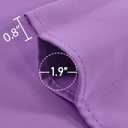 DECOVSUN Light Purple Valance for Windows 60x18 Inch Solid Thermal Insulated Blackout Rod Pocket Kitchen Short Curtain Toppers Valance for Bathroom Living Room, Lilac Lavender