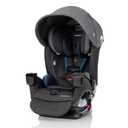 Evenflo All4Stages Slim Plus Canopy 4-in-1 Convertible Car Seat (Baker Gray), EXP: 05/35