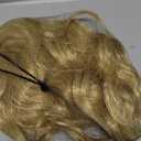 Blonde Wig Kids Child Short Wavy Wig Ash Blonde Wigs Mixed Blonde Wigs for Gilrs Cosplay Party Heat Resistant Blonde Synthetic Hair(Ash Blonde)