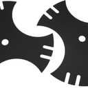 9" 3-Side Edger Star Blades 5/8" Center Hole for Troy-Bilt TB554 TEB515 for Craftsman Replace 7185767 781-0748 781-0748-0637 981-0748 40-009 490-105-M017 2PC