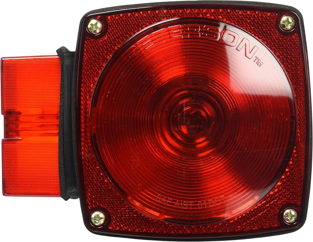 PETERSON MFG V452L Stop and Tail Light, Red, 2 Pack