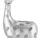 Vintage Money Box Fawn Saving Pot Alloy Piggy Bank Home Decor Kids