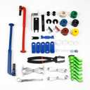 Kuntech 45pcs Master Quick Disconnect Tool Set, Fuel Line Disconnect Tool Kit for Automotive A/C Fuel & Transmission Systems, Transmission Line Disconnect Tool Compatible with Various Automotives