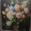 Art Remedy Floral Still Life Canvas, 24" x 36", Gold Frame, Blossoms of Nostalgia, 37"L x 25"W