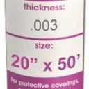 Grafix Dura-Lar 0.003" Film, Ultra Clear, Glossy 20" x50', Material, Mylar/Acetate Alternative for, Blank Stencils and Templates, Protection, Transparencies, Windows, Arts and Crafts, Roll