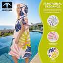 Quick Dry Surf Poncho Changing Towel Robe Hoodie for Men Women,Swimming Beach Surfing Diving Home Hot Springs BathingAdult-M