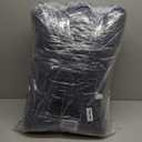 Zanwu hwyd Outdoor Chair Cushions Set of 2, 22x22x4 Inch Seat Pads with Ties for Patio Wicker Chairs Garden Dining Chair, Indoor Outside Use, Fade Resistant & Waterproof