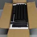 Mancra Solar Pathway Lights Outdoor, 10 Pack Metal & Glass Solar Lights Outdoor Waterproof Landscape Path Lights for Yard Walkway Garden Decor, Warm White