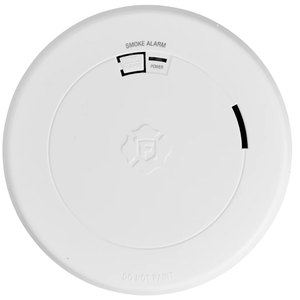 10-Year Battery Smoke Alarm with Slim Profile Design, Feb 04 2026