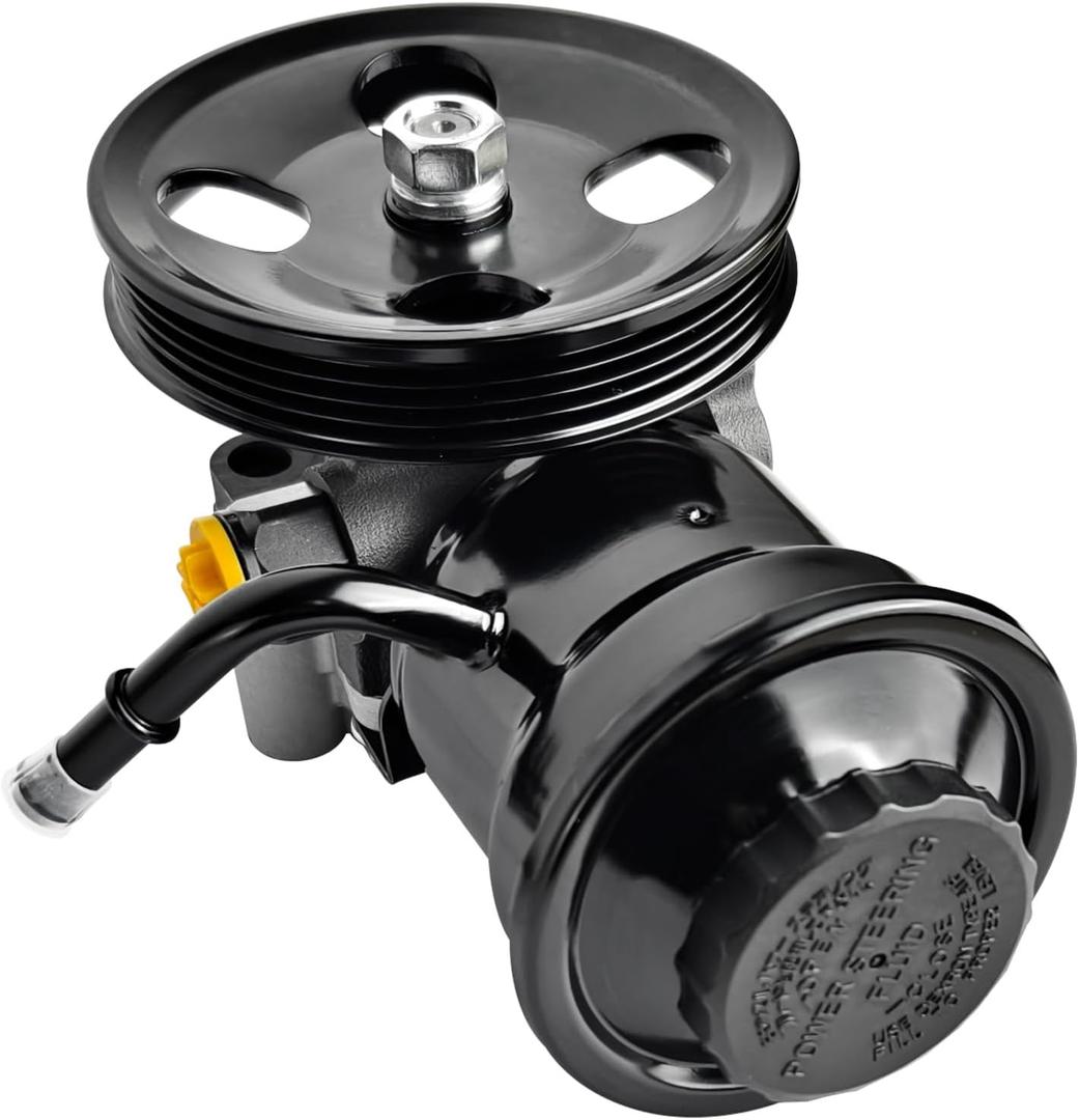 21-5228 Power Steering Pump with Pulley Reservoir Fits for Toyota 4Runner 1996-2000 L4 2.7L, for Tacoma 1997-2001 L4 2.4L, for Tacoma 1996-2001 L4 2.7L, Power Assit Pump Replace OE 965228, 44320-35630