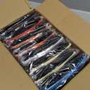 48 Pack 16 Colors Neon Party Sunglasses, 80s Retro Style Party Favors Sun Glasses Bulk for Carnival, Summer Pool Toys, Goody Bag Stuffers, Boy and Girl Beach Party Supplies, Birthday, School Gift