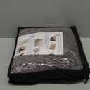 ZNSAYOTX Stretch Velvet Recliner Cover 4-Pieces, Thick Soft Recliner Chair Slipcover with Pocket, Non-Slip Elastic Bottom for Kids Pets, Luxury Plush Reclining Protector Comfy Washable (Grey) (Large)