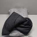 Bedsure King Comforter Set - Cooling and Warm Bed Set, Charcoal Black Reversible Bedding for All Season, 3 Pieces, 1 King Size Comforter (102"x90") and 2 Pillow Cases (20"x36")