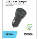 CellCandy - Dual Port Car Charger - USB-C & USB-A