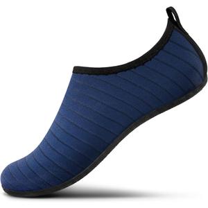 SEEKWAY Water Shoes Women Men Adult Quick-Dry Aqua Socks Barefoot Non Slip for Beach Swim River Pool Lake surf Black SK002(U)