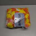 5 feet Marigold Garland |Indian/American Wedding Party Mantle Decoration, Faux Garlands Wedding Garland, Diwali Decoration, Spring Bush Floral! (Lemon Yellow & Dark Orange Mix, 5)